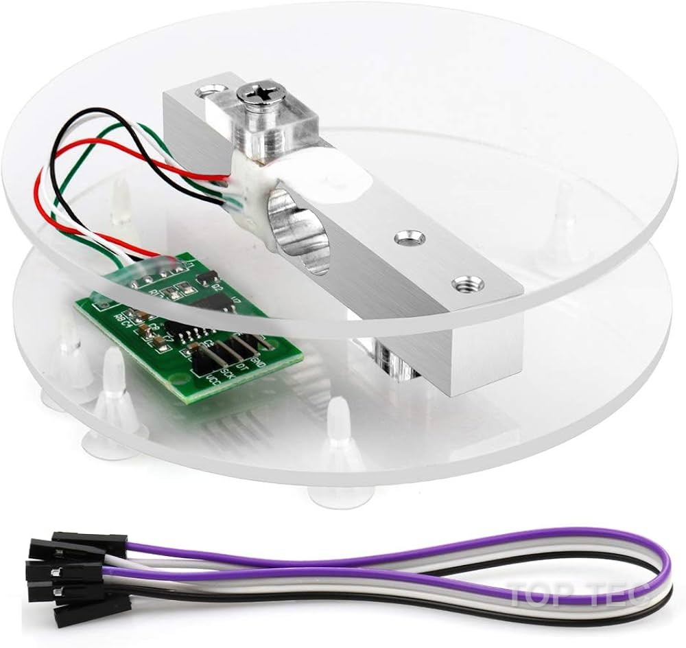 Load Cell Kit 1kg with HX711 ADC and Bracket | Top Tec | Top Tec Vavuniya