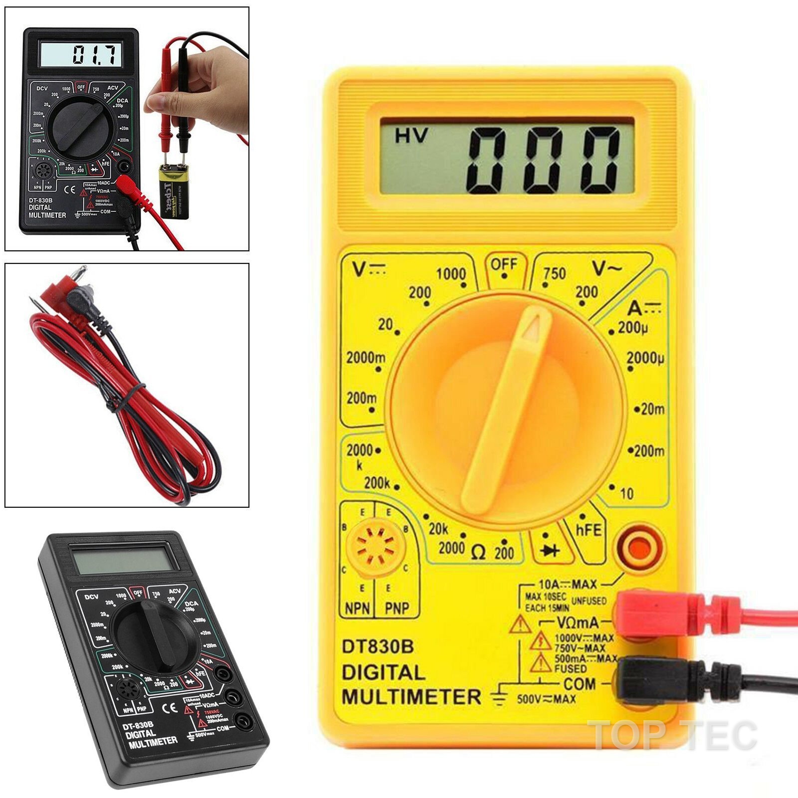 Digital Multimeter | Top Tec | Top Tec Vavuniya